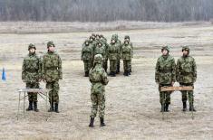 Infantry soldiers undergo specialized training