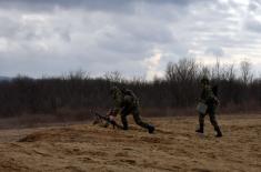 Infantry soldiers undergo specialized training