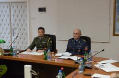 Štabni razgovori delegacije Vojske Srbije i Nacionalne garde Kipar