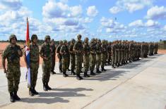 Members of the Serbian Armed Forces demonstrate high readiness in exercise in Russia