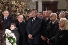 Minister Vučević and General Mojsilović attend liturgy in Church of Christ the Saviour in Banja Luka