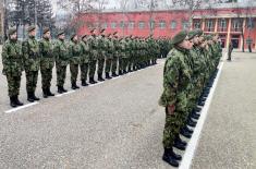 Commencement of training for youngest generation of soldiers