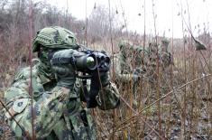 Reconnaissance units undergo tactical training