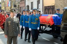 Remains of General Stratimirović buried