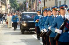 Remains of General Stratimirović buried