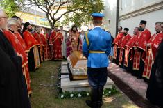 Remains of General Stratimirović buried