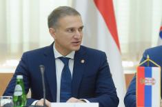 Minister Stefanović at Trilateral Meeting of Serbia, Austria and Hungary