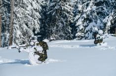 Training of Soldiers Serving Military Service in 63rd Parachute Brigade