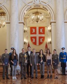 Awards for best athletes in Ministry of Defence and Serbian Armed Forces