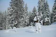 Training of Soldiers Serving Military Service in 63rd Parachute Brigade