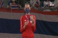 Member of Sports Unit Tijana Bogdanović wins bronze at Tokyo Olympic Games