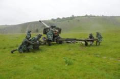Vežba Mešovite artiljerijske brigade „Vatreni skok 2019”