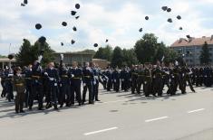 Graduation ceremony for Secondary Vocational Military School’s 50th Class