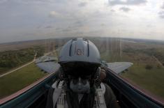Practice and training with MiG-29s