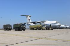 Eleven airplanes delivered medical aid from the Russian Federation