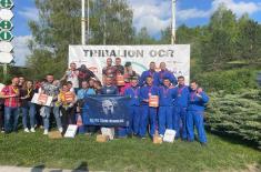 Military pentathlon team achieves top results at “Tribalion” race