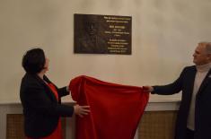 Memorial Plaque to the First Serbian Photo Reporter Rista Marjanović Unveiled