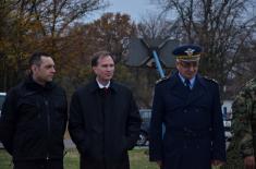 Welcome for the Paratroopers of the US Armed Forces at the Air Field “Batajnica”