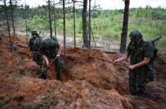 Successful firings of the Serbian Armed Forces at the Luga firing range near St. Petersburg