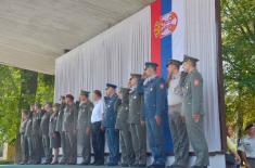 The youngest reserve officers promoted