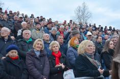 Кадет Војне академије Сава Станковић први допливао до Часног крста