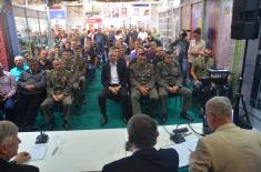 Promotion of the book "The Battle for Paštrik - Memories of the Participants in 1999" at the Book Fair