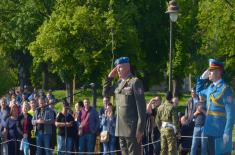Honorary Artillery Volley to Mark the Day of Victory