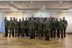 Замена контингента Војске Србије у мировној операцији у Либану