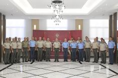 Пријем за нову генерацију полазника Генералштабног усавршавања