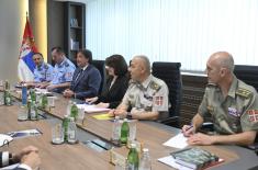 Састанак министра Гашића са подсекретаром УН за мировне операције