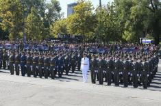 Commissioning ceremony for new officers of Serbian Armed Forces