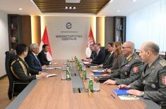 Sastanak ministra odbrane sa ambasadorom Indonezije 