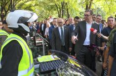 Display of weapons, military equipment and capabilities of Serbian Armed Forces held in Niš