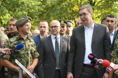 Display of weapons, military equipment and capabilities of Serbian Armed Forces held in Niš