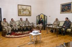 Algerian Delegation Visits Public Relations Department of Ministry of Defence