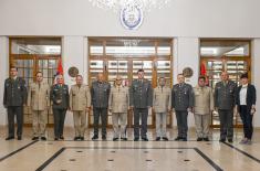 Algerian Delegation Visits Public Relations Department of Ministry of Defence