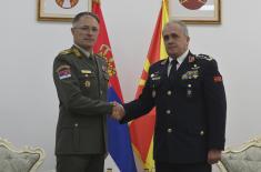 Visit from Chief of General Staff of the Army of the Republic of North Macedonia