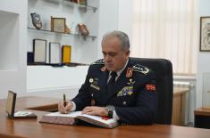 Visit from Chief of General Staff of the Army of the Republic of North Macedonia