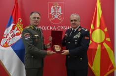 Visit from Chief of General Staff of the Army of the Republic of North Macedonia