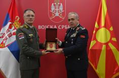 Visit from Chief of General Staff of the Army of the Republic of North Macedonia