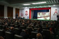 Minister Vučević attends ceremony marking 75th anniversary of Military Technical Institute