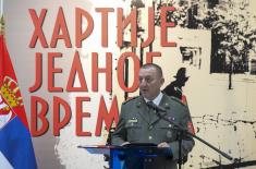 Minister Vučević opens exhibition “Papers of a Time – German War Propaganda 1941-1944“