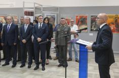 Minister Vučević opens exhibition “Papers of a Time – German War Propaganda 1941-1944“