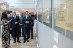 Minister Vučević opens exhibition “Papers of a Time – German War Propaganda 1941-1944“