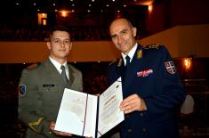 Diplomas conferred to cadets of the Military Academy and the new class of military doctors