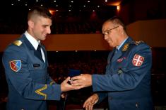 Diplomas conferred to cadets of the Military Academy and the new class of military doctors