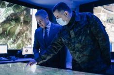 Minister Stefanović visits members of Military Security Agency