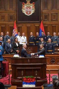 Svečanost povodom završetka školovanja 11. klase VSBO i oficira 65. klase GŠU