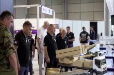 Чланови Удружења ветерана органа безбедности и војне полиције посетили сајам ”Партнер 2025”