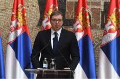 President Vučić presents decorations on Serbia’s Statehood Day